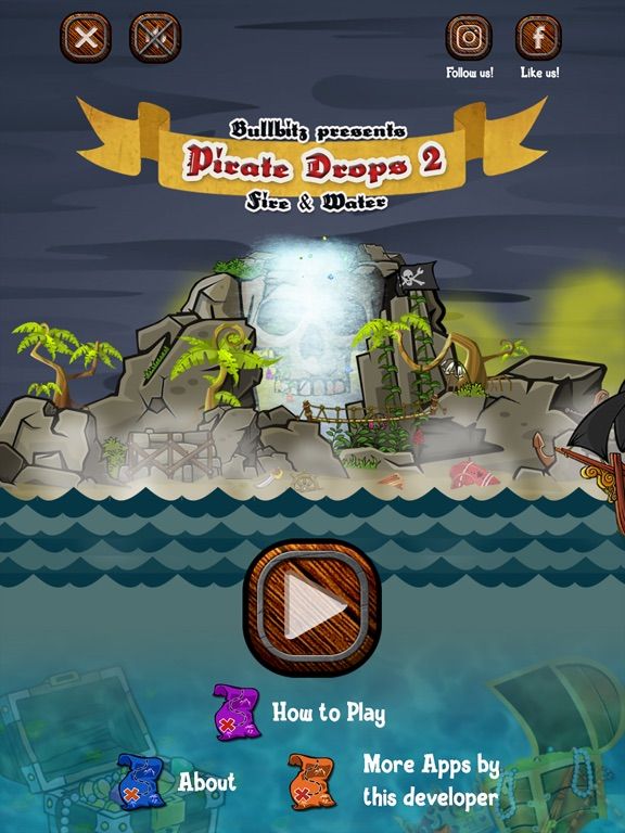 Pirate Drops 2 game screenshot