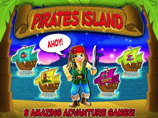 Pirates Island game screenshot
