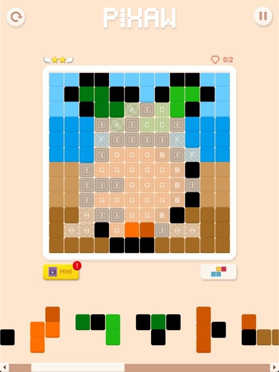 Pixaw Puzzle game screenshot