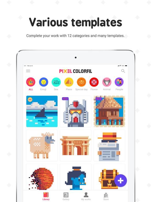 Pixel ColorFil App Screenshot