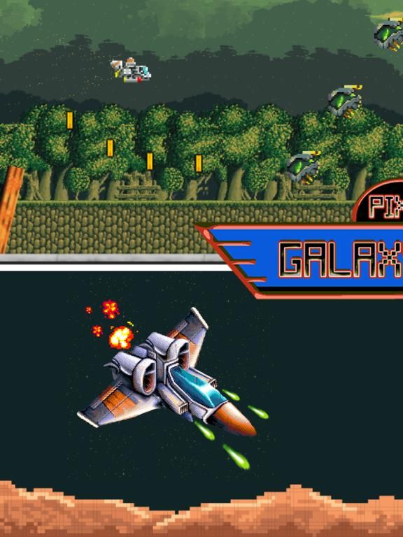Pixel Galxy War game screenshot