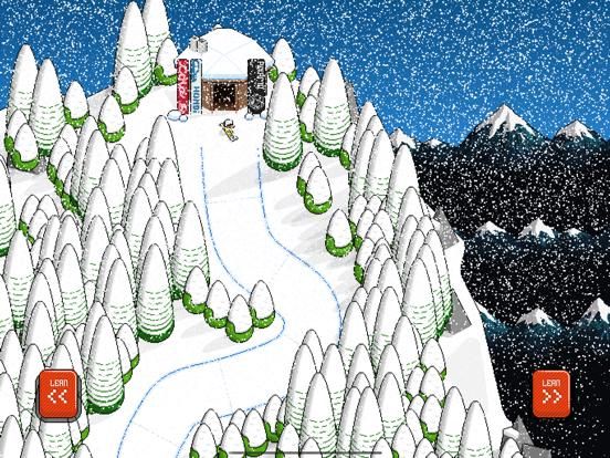 Pixel Pro Winter Sports game screenshot