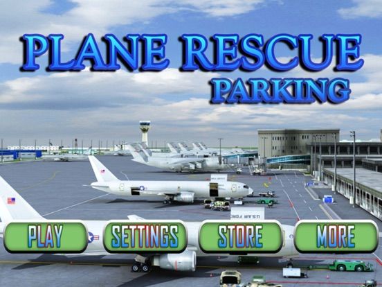 Plane Rescue Parking 3D Game game screenshot
