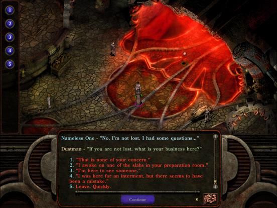 Planescape: Torment game screenshot