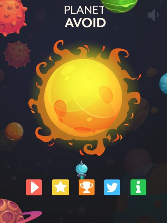Planet Avoid game screenshot