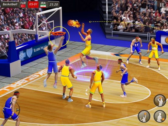 Play Basketball Hoops 2016 game screenshot
