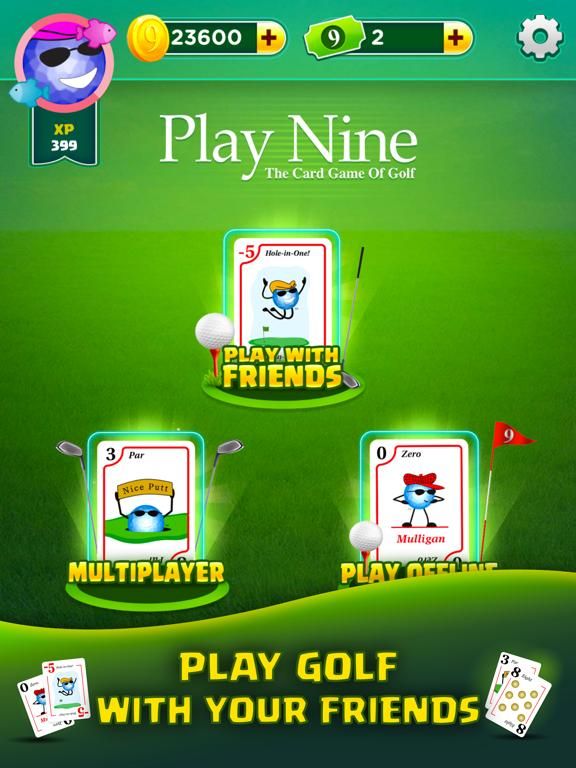 Play Nine: Golf Card Game game screenshot