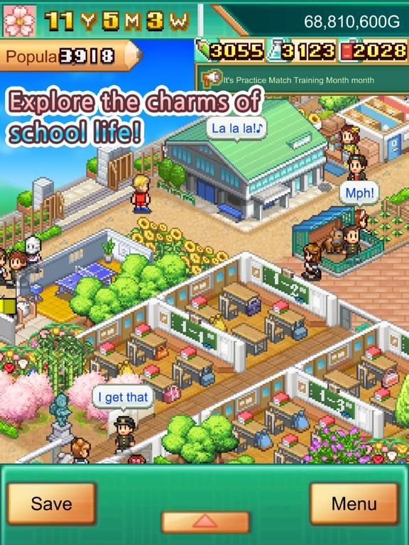 Pocket Academy 3 game screenshot