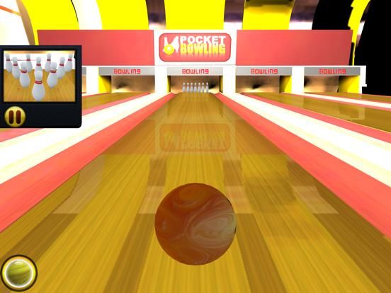 Pocket Bowling 3D HD game screenshot