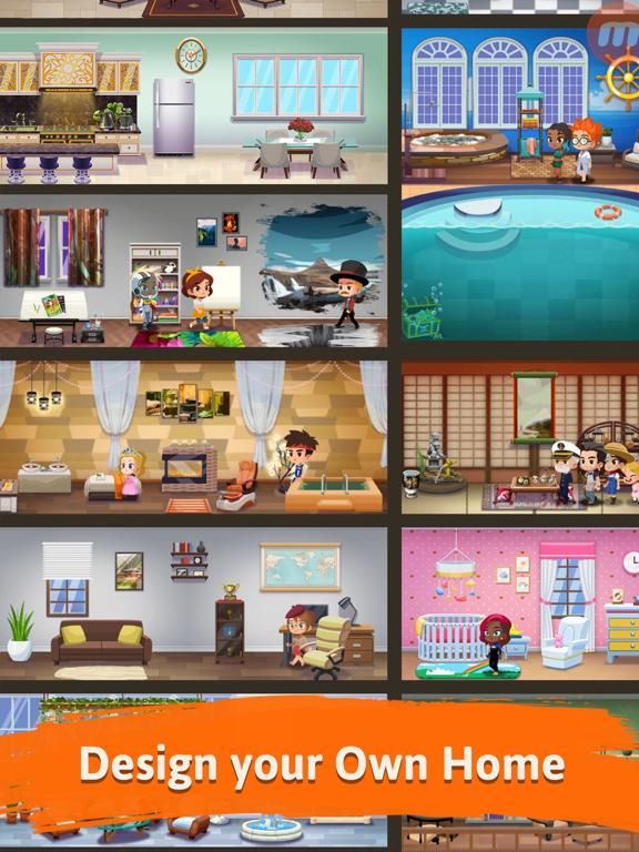 Pocket Family: My Dream House game screenshot