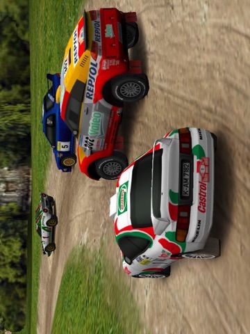 Pocket Rally Race Drive Craft game screenshot
