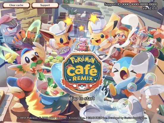 Pokémon Café Mix game screenshot