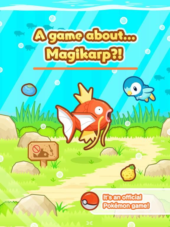Pokémon: Magikarp Jump game screenshot