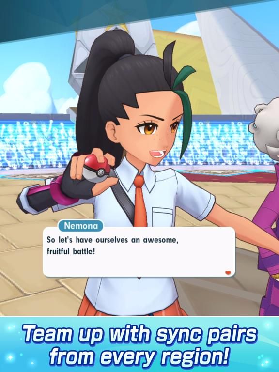 Pokémon Masters game screenshot