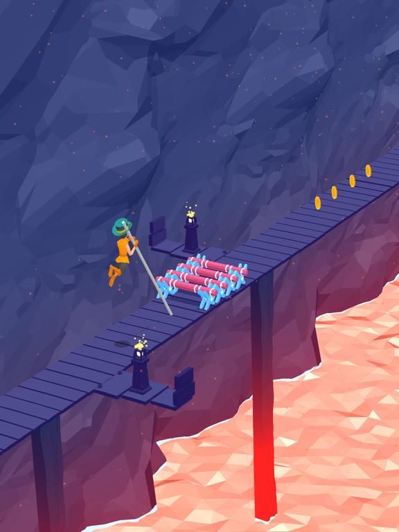 Pole Runner! game screenshot