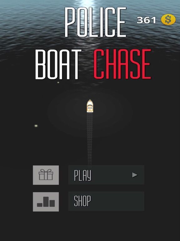 Police Boat Chase Racing Drift game screenshot