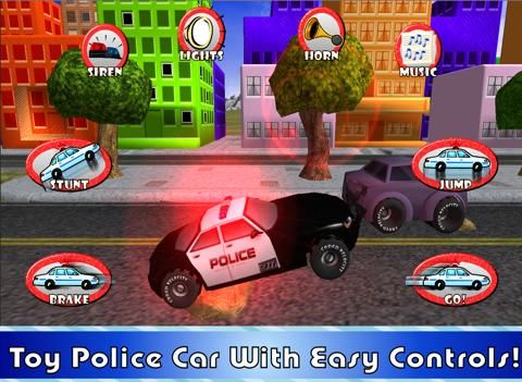 Police Car Race & Chase For Toddlers and Kids game screenshot
