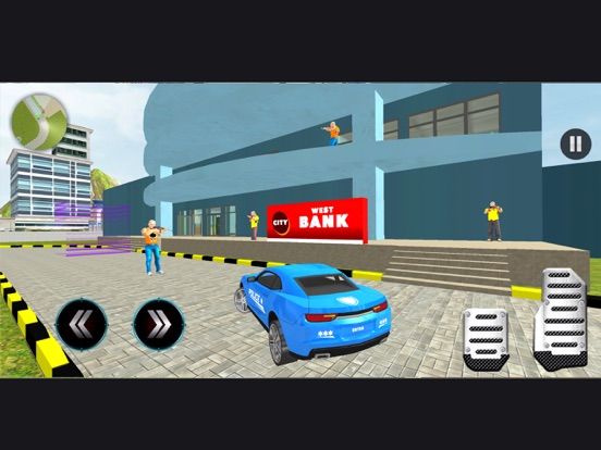 Police Car Robot Transform App Screenshot