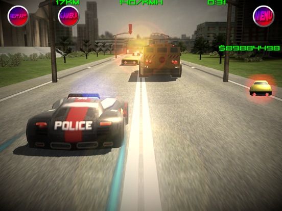 Police Chase Smash game screenshot