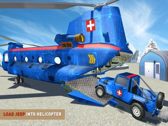 Police Helicopter Fly Rescue App Screenshot