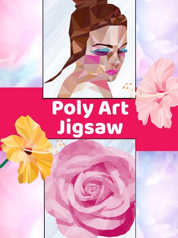 Poly Art Jigsaw Idle Painter App Screenshot