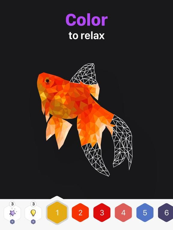 POLYGON: Color by Number App Screenshot