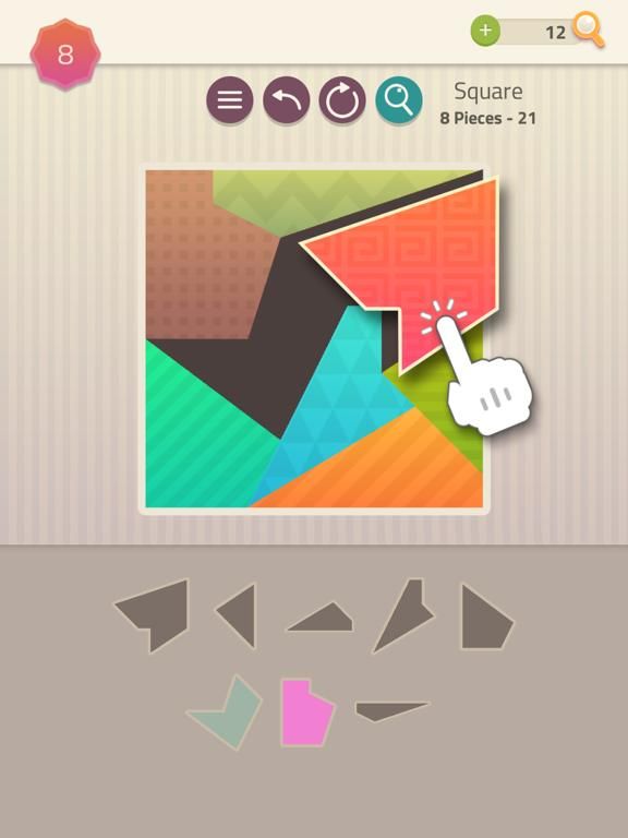 Polygrams game screenshot