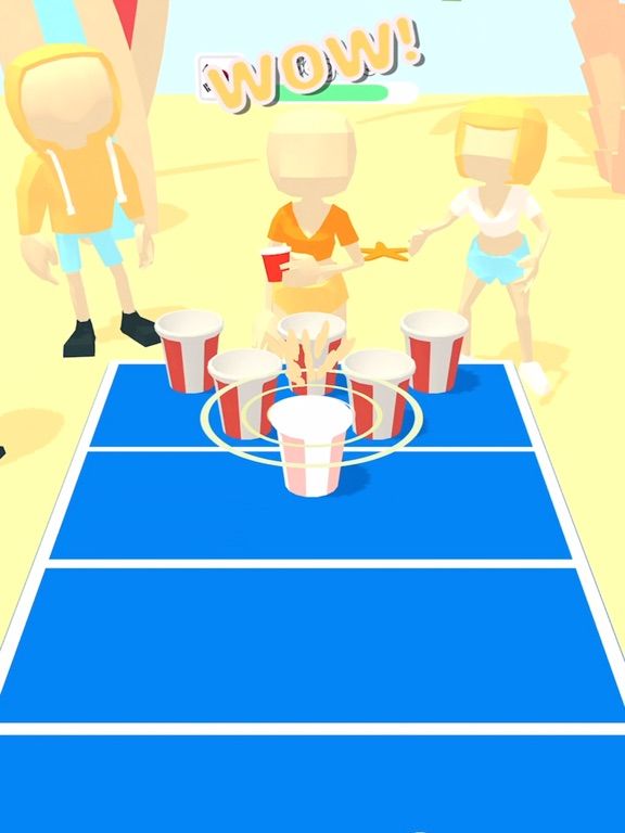 Pong 3D game screenshot