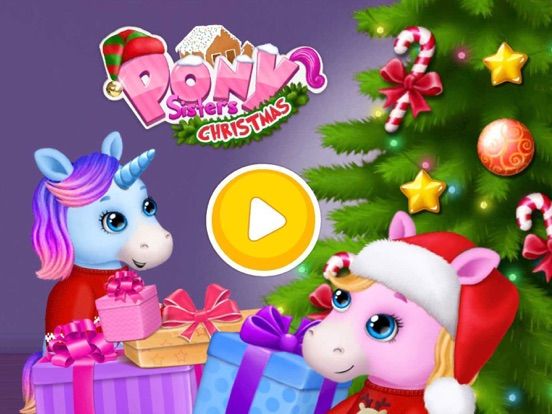 Pony Sisters Christmas game screenshot