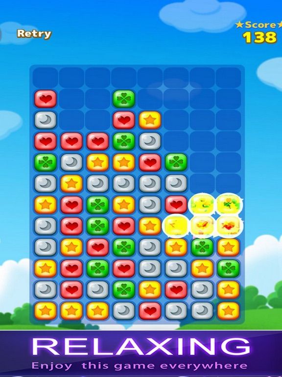 Pop Block Color game screenshot