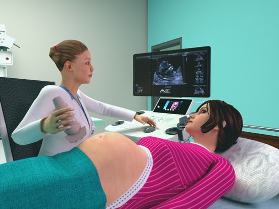 Pregnant Mom & Baby Simulator game screenshot