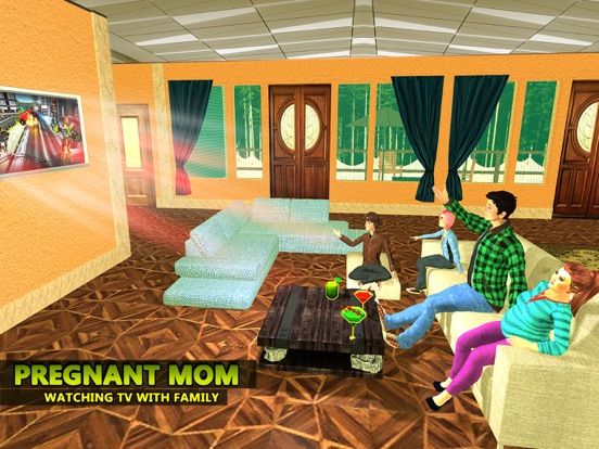 Pregnant Mommy Virtual Reality game screenshot