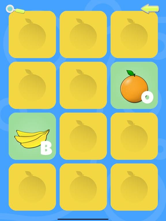 Preschool Memo Game game screenshot