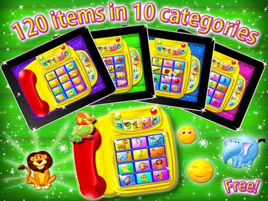 Preschool Toy Phone game screenshot