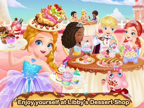 Princess Libby Dessert Maker game screenshot