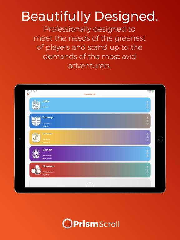 PrismScroll App Screenshot
