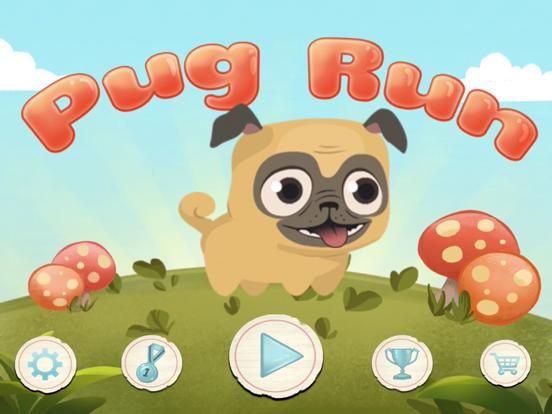 Pug Run game screenshot