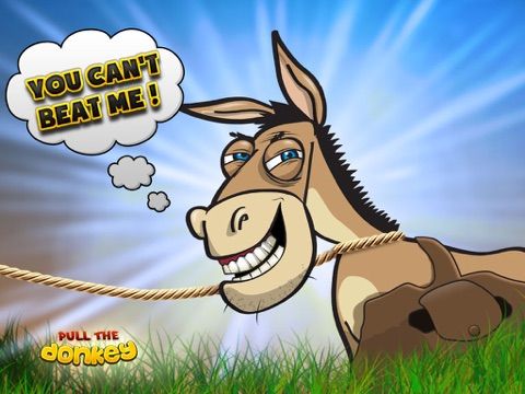 Pull The Donkey Eeyore game screenshot