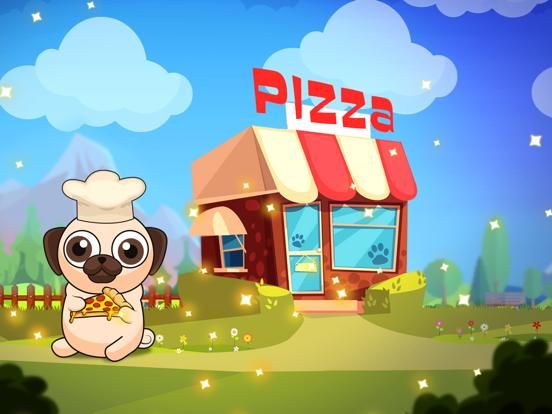 Puppy and Pizza App Screenshot
