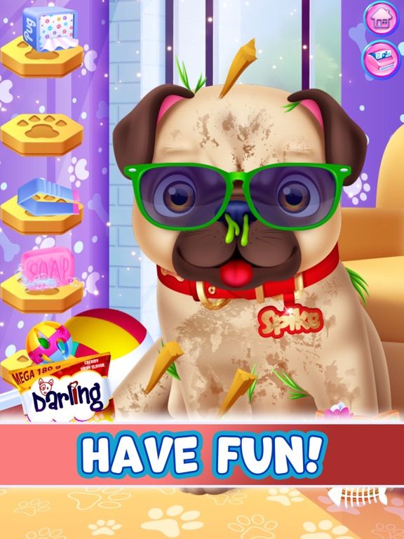 Puppy Spa game screenshot