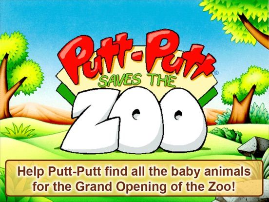 Putt-Putt Saves The Zoo game screenshot