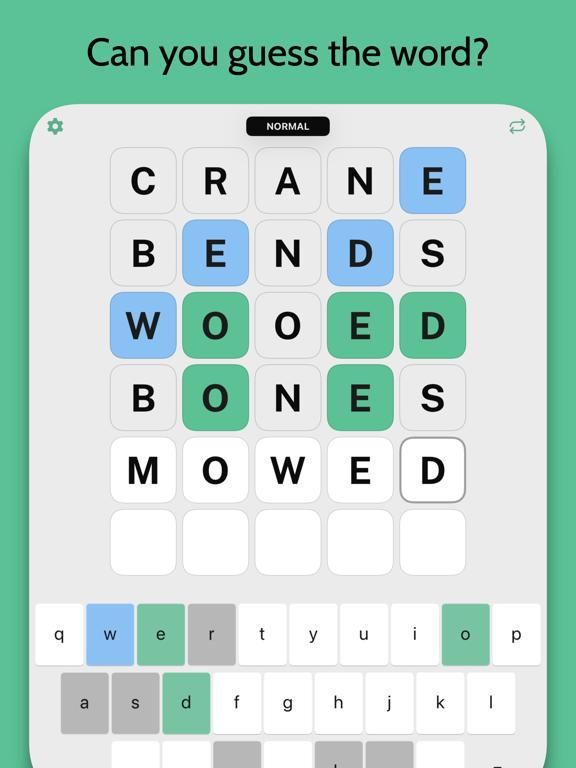 PuzzWord: 5-letter Word Puzzle game screenshot