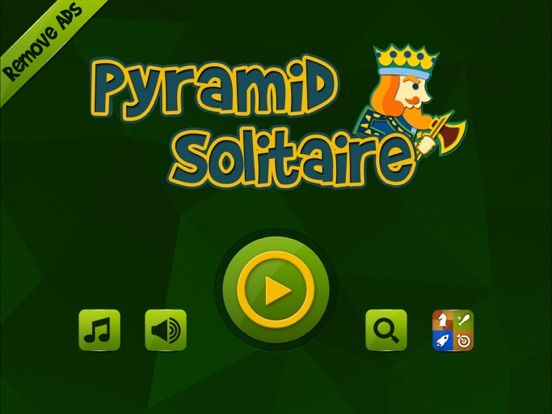 .Pyramid Solitaire game screenshot