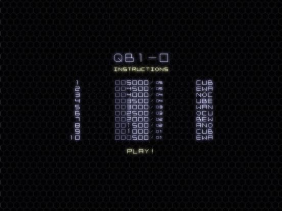 QB1-0 game screenshot