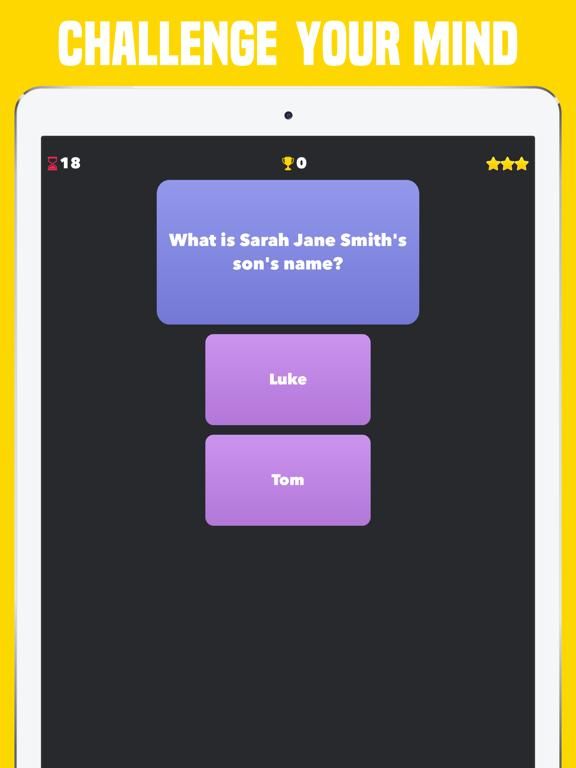 Quiz for Family Guy Fan Trivia game screenshot