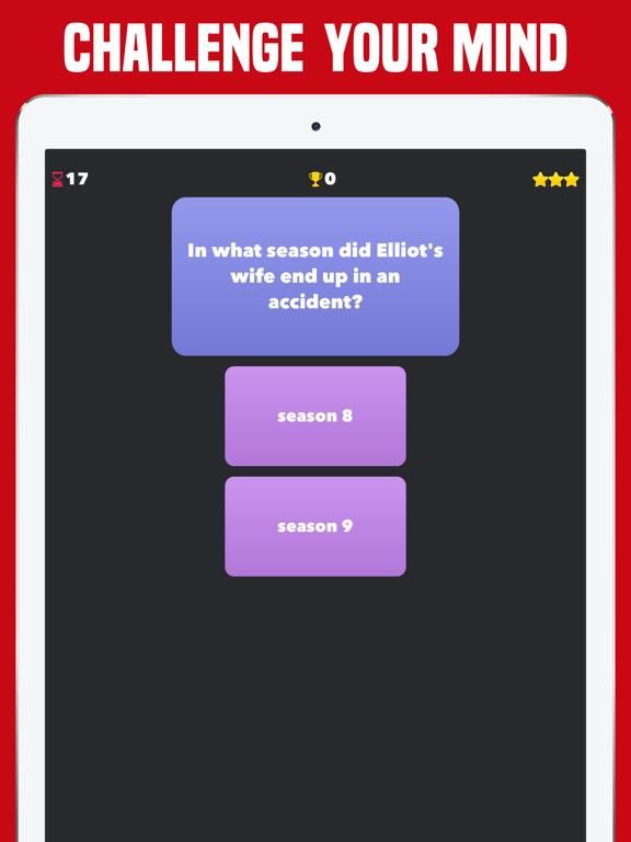 Quiz for Law and Order Trivia App Screenshot