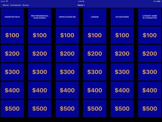 Quiz Show Construction Kit game screenshot