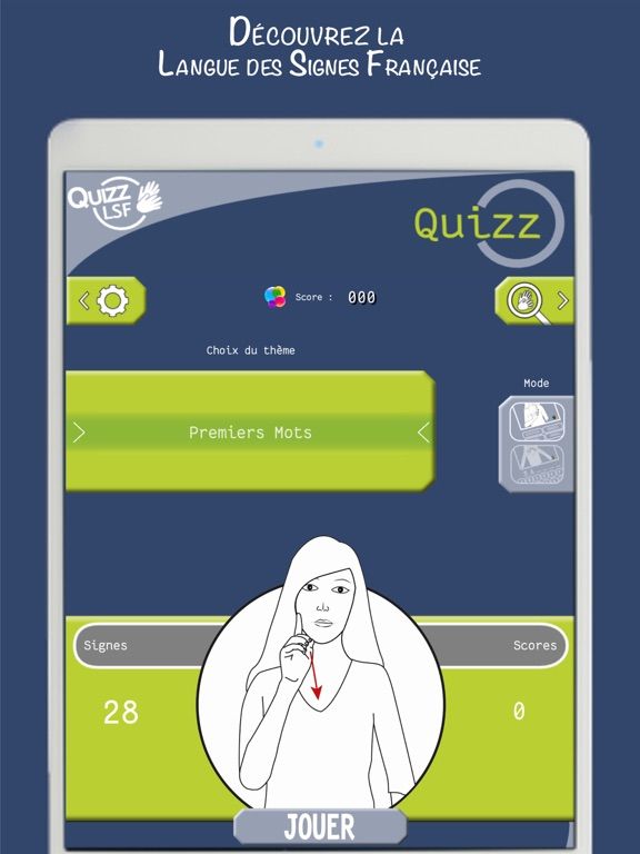 QuizzLSF App Screenshot