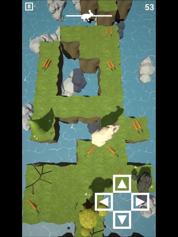 RabbitFall game screenshot
