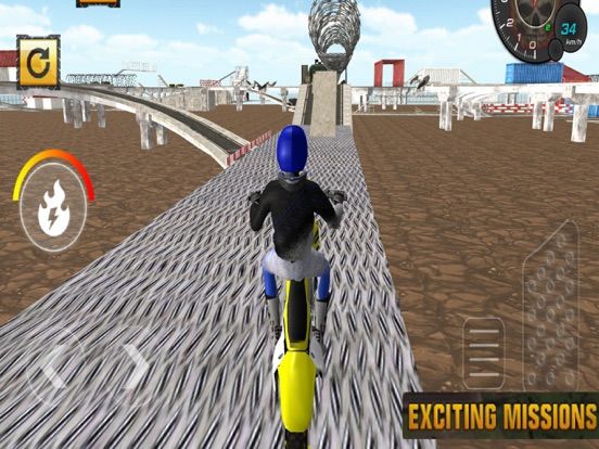 Racing Impossible Motor game screenshot